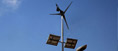 Shoot Power small wind turbine in City